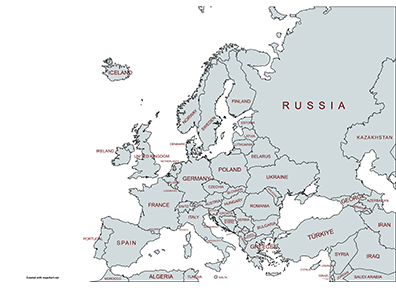 لوکیشن های اروپا