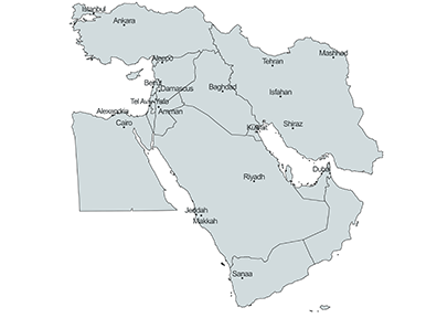 لوکیشن های خاورمیانه